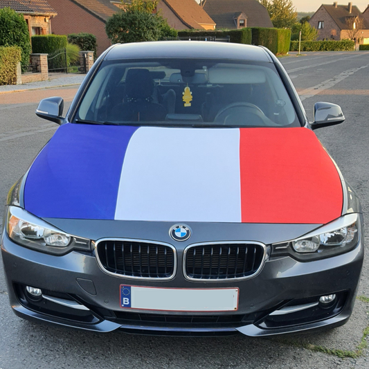 Drapeau capot France 🇫🇷