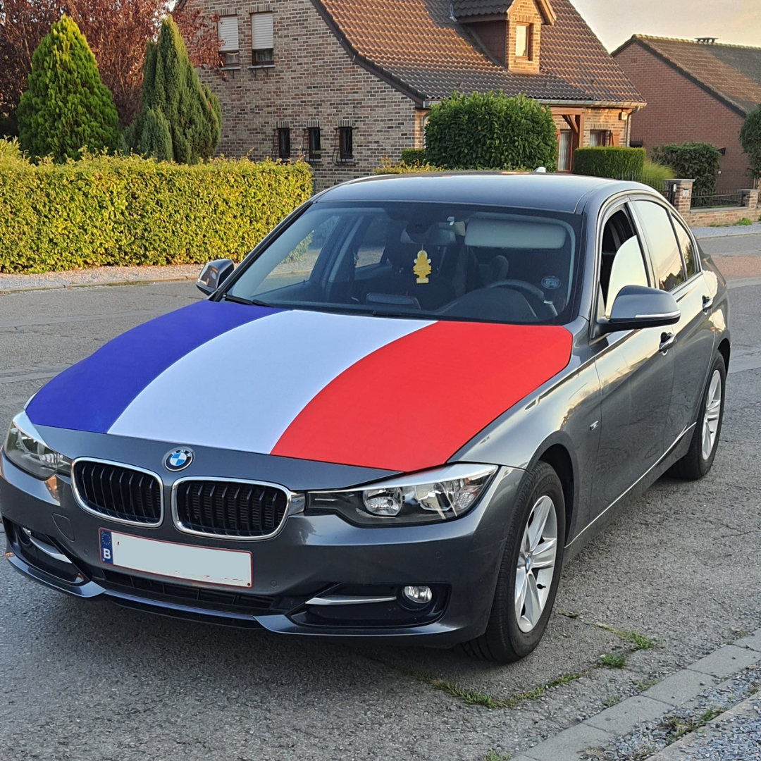 Drapeau capot France 🇫🇷