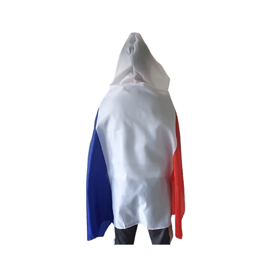 Poncho drapeau France