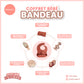 Coffret bébé bandeau marron